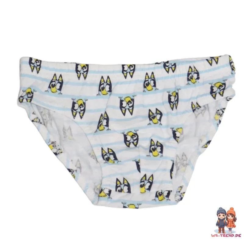 Bluey Bingo 3-er Pack Slips Kinder Jungen Unterhose Unterwäsche 5 Bluey Bingo 3-er Pack Slips Kinder Jungen Unterhose Unterwäsche – Bild 3