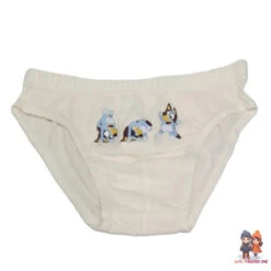 Bluey Bingo 3-er Pack Slips Kinder Jungen Unterhose Unterwäsche 9 Bluey Bingo 3-er Pack Slips Kinder Jungen Unterhose Unterwäsche -Bekleidung Peripherie bluey slips 02c