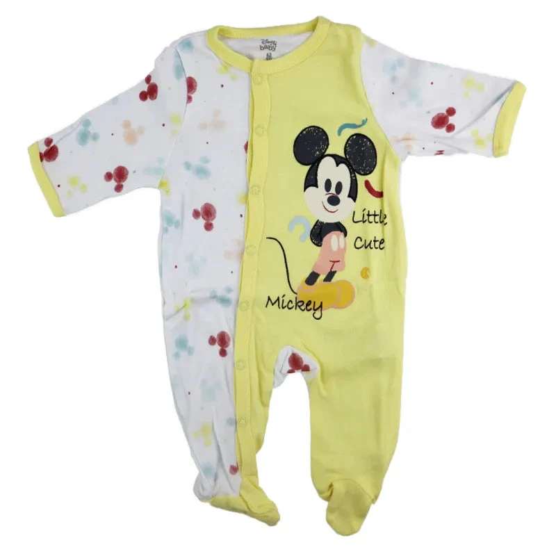 Disney Mickey Maus Baby Langarm Body Strampler 6 Disney Mickey Maus Baby Langarm Body Strampler – Bild 4
