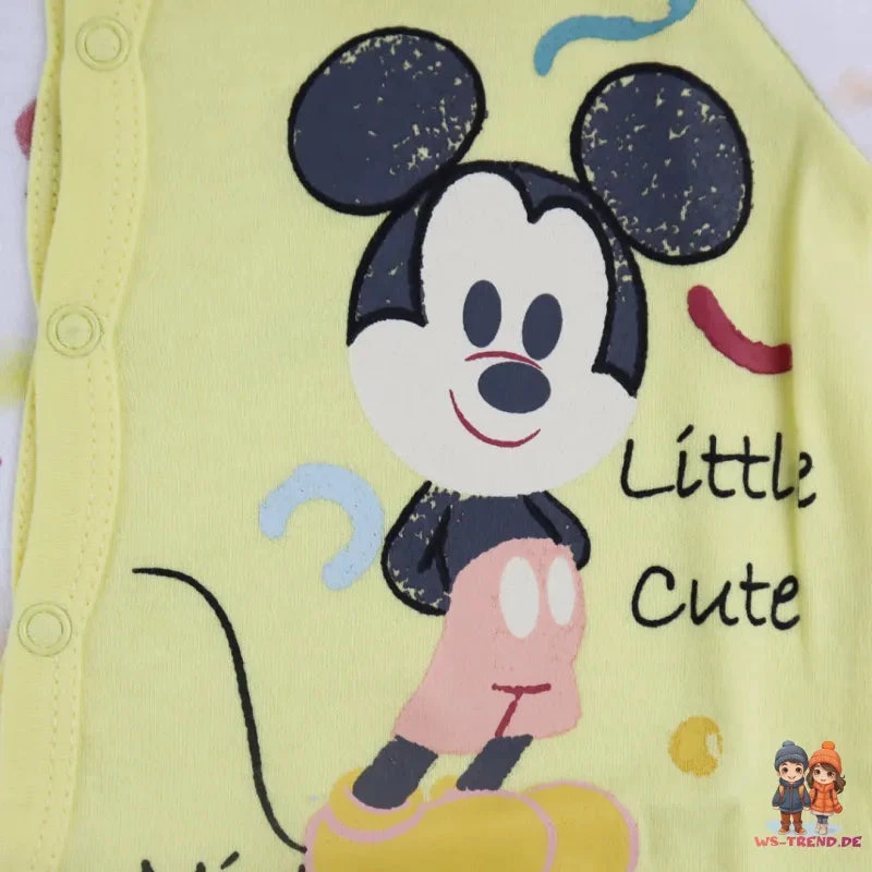 Disney Mickey Maus Baby Langarm Body Strampler 7 Disney Mickey Maus Baby Langarm Body Strampler – Bild 5