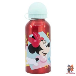Disney Minnie Maus Kinder Alu Wasserflasche Trinkflasche Flasche 400 Ml -Bekleidung Peripherie botella aluminio pequena 400 ml minnie mouse being more minnie