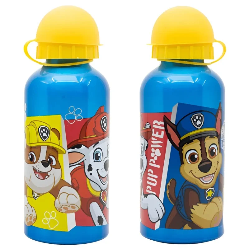 Paw Patrol Chase Kinder Alu Wasserflasche Trinkflasche Flasche 400 Ml 3 Paw Patrol Chase Kinder Alu Wasserflasche Trinkflasche Flasche 400 Ml