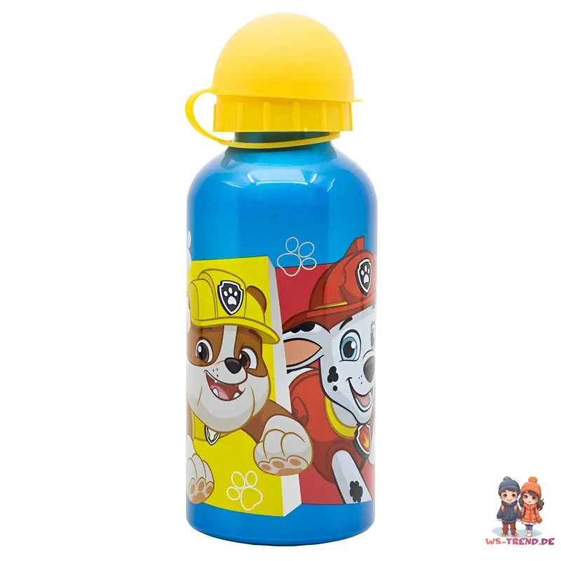 Paw Patrol Chase Kinder Alu Wasserflasche Trinkflasche Flasche 400 Ml 4 Paw Patrol Chase Kinder Alu Wasserflasche Trinkflasche Flasche 400 Ml – Bild 2