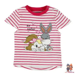 Bugs Und Lola Bunny Baby Mädchen Sommerset Shorts Plus T-Shirt -Bekleidung Peripherie bug byby sommer 01b