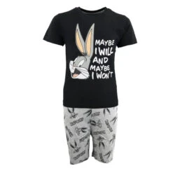 Bugs Bunny Kinder Schlafanzug Pyjama Kurzarm 13 Bugs Bunny Kinder Schlafanzug Pyjama Kurzarm -Bekleidung Peripherie bugs pyja 01d