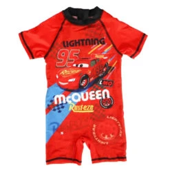 Disney Cars Lightning Mc Queen Jungen Badeanzug Schwimmanzug