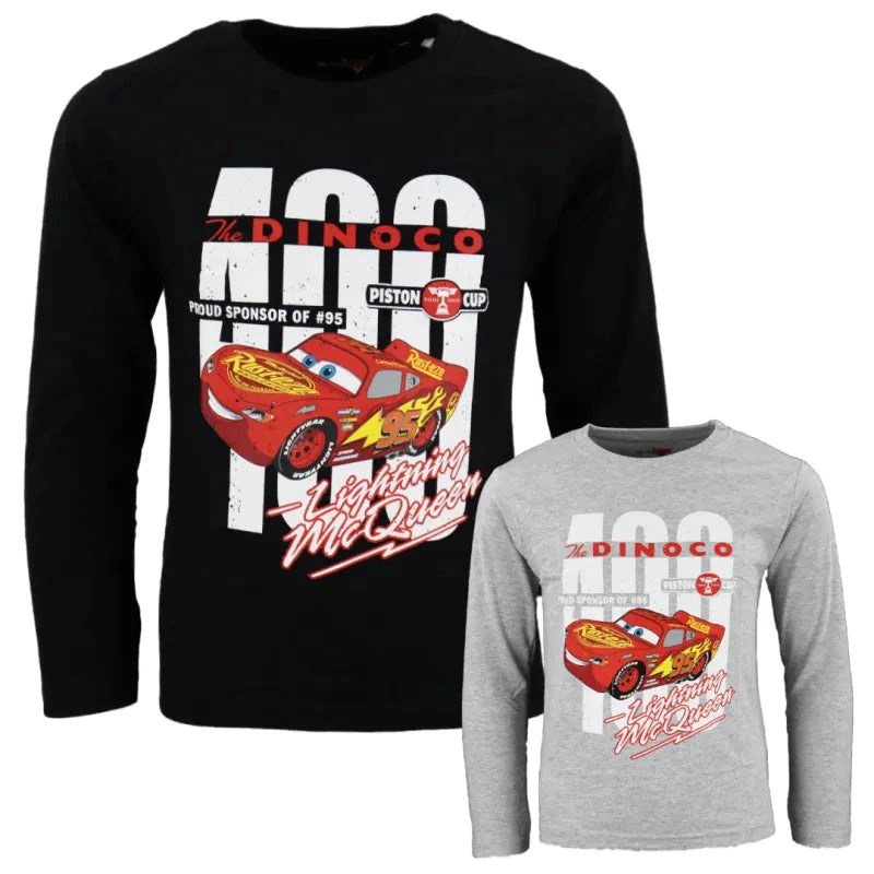 Disney Cars Lighntning McQueen Kinder Langarm T-Shirt 3 Disney Cars Lighntning McQueen Kinder Langarm T-Shirt