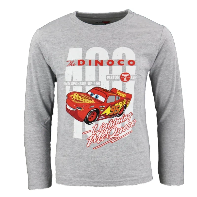 Disney Cars Lighntning McQueen Kinder Langarm T-Shirt 6 Disney Cars Lighntning McQueen Kinder Langarm T-Shirt – Bild 4