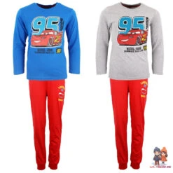Disney Cars Lightning McQueen Kinder Lang Pyjama Schlafanzug