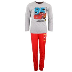 Disney Cars Lightning McQueen Kinder Lang Pyjama Schlafanzug -Bekleidung Peripherie cars pyjama lang 01d