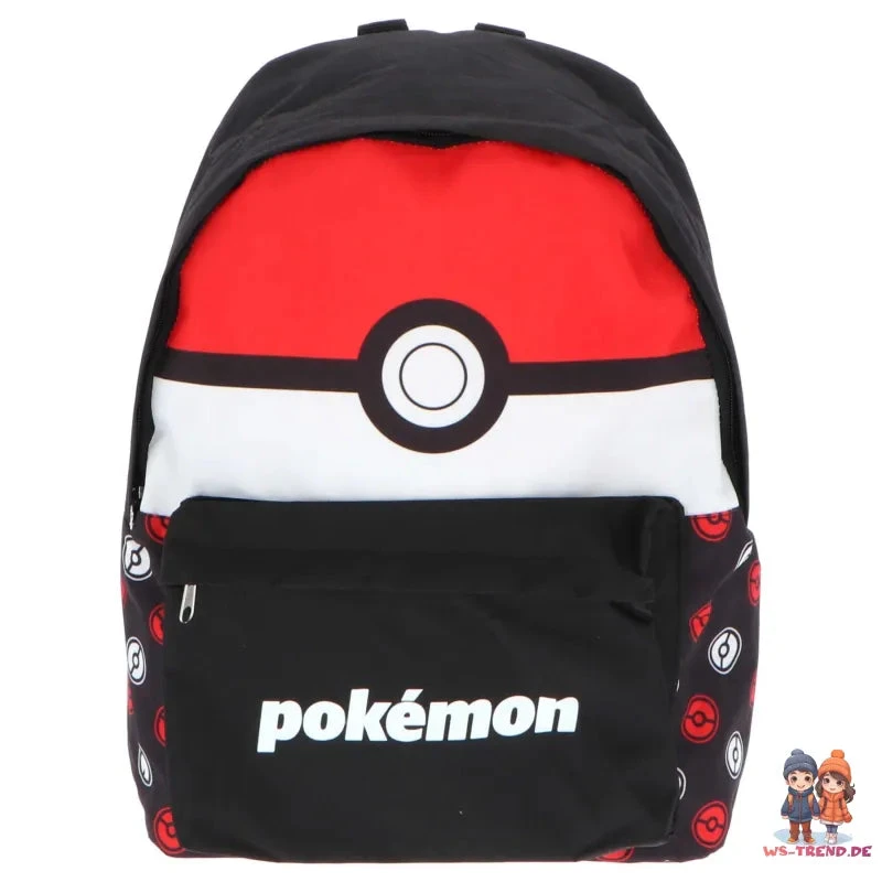 Pokemon Pokeball Jungen Rucksack Schultasche Gr. 40x30x15 Cm 4 Pokemon Pokeball Jungen Rucksack Schultasche Gr. 40x30x15 Cm – Bild 2