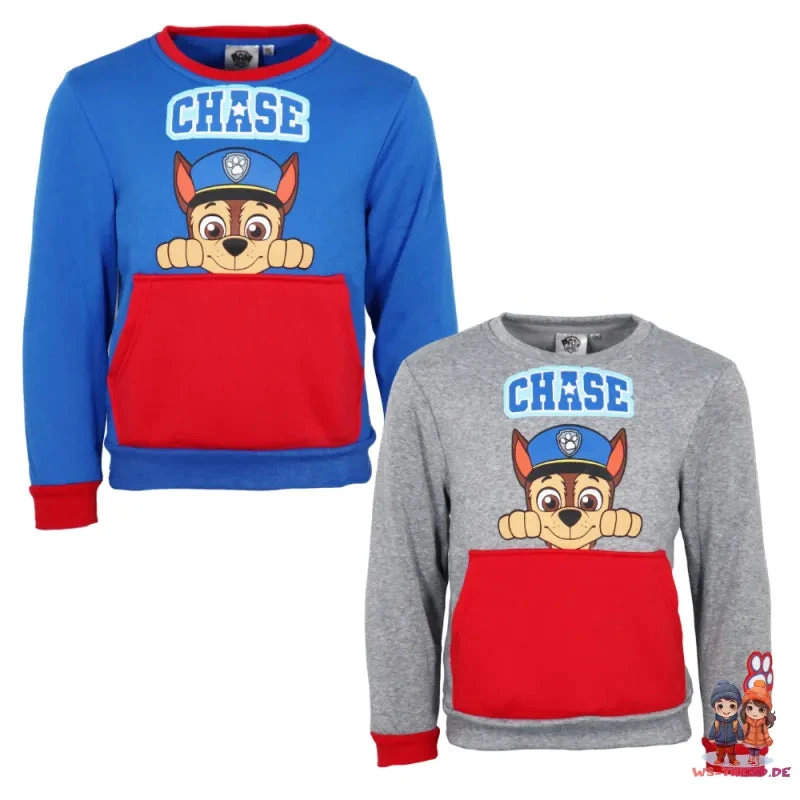Paw Patrol Chase Kinder Jungen Pullover Sweatshirt Pulli 3 Paw Patrol Chase Kinder Jungen Pullover Sweatshirt Pulli