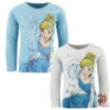 Disney Cinderella Kinder Mädchen Langarm T-Shirt 2 Disney Cinderella Kinder Mädchen Langarm T-Shirt -Bekleidung Peripherie cinde langarm 01