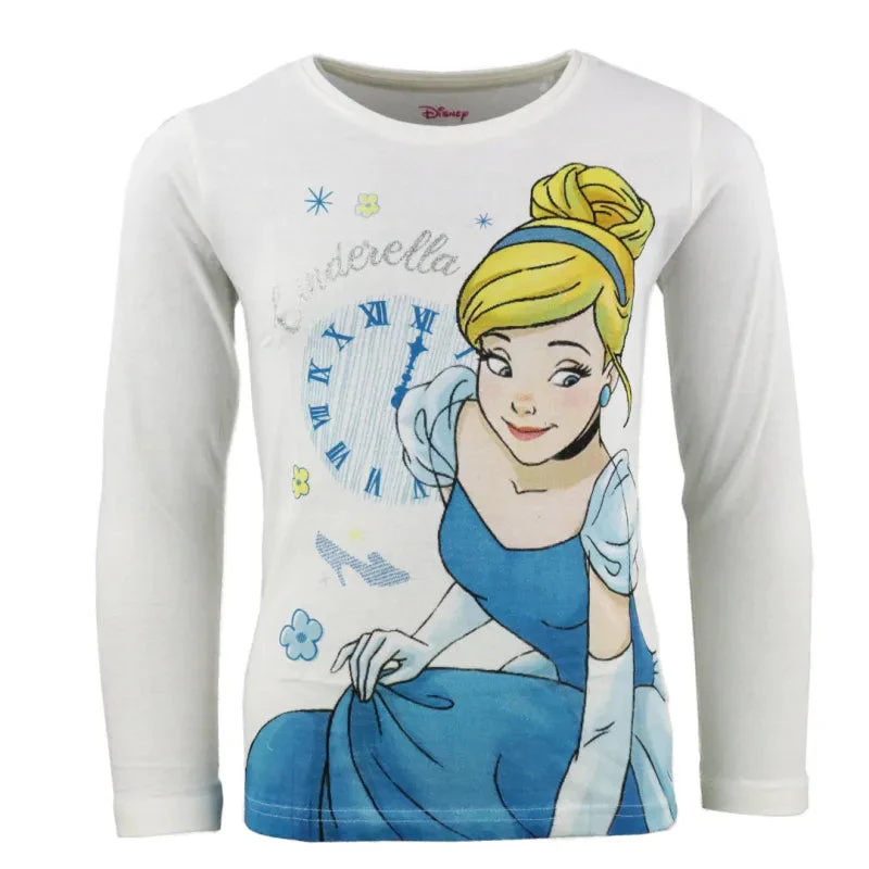 Disney Cinderella Kinder Mädchen Langarm T-Shirt 6 Disney Cinderella Kinder Mädchen Langarm T-Shirt – Bild 4