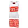 Coca-Cola Coca Cola Mädchen Pyjama Schlafanzug Shirt Shorts 2 Coca-Cola Coca Cola Mädchen Pyjama Schlafanzug Shirt Shorts -Bekleidung Peripherie coke pyjama 01