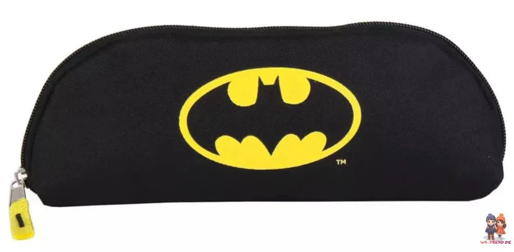 DC Comics Batman Kinder Rucksack Mit Federmäppchen 9 DC Comics Batman Kinder Rucksack Mit Federmäppchen – Bild 7