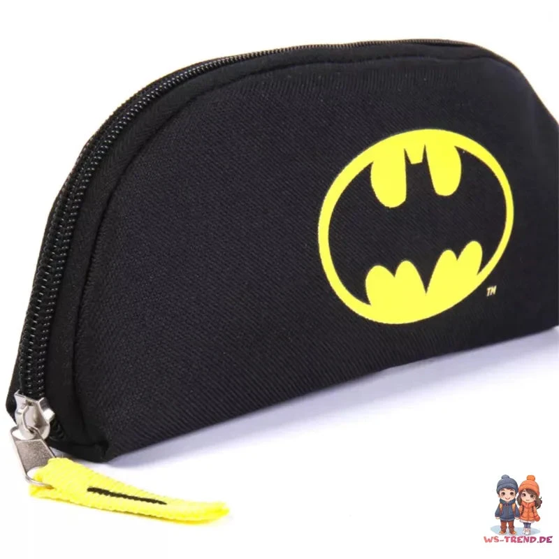 DC Comics Batman Kinder Rucksack Mit Federmäppchen 8 DC Comics Batman Kinder Rucksack Mit Federmäppchen – Bild 6