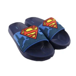 DC Comics Superman Kinder Badelatschen Sandalen 3D Optik