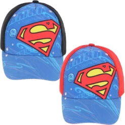 Batman DC Comics Superman Logo - Kinder Baseball Kappe