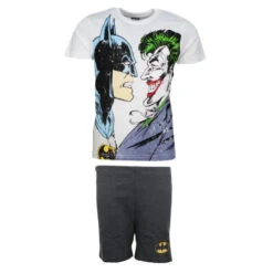 DC Comics Batman Joker Kinder Kurz Pyjama Schlafanzug