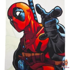 Marvel Deadpool Mikrofaser Strandtuch Badetuch Handtuch XL 70x140 Cm -Bekleidung Peripherie deadpool badetuch 01b