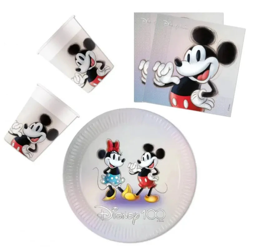 Disney Minnie Mickey Mouse Geburtstag Deko Set 36tlg.Partyset 3 Disney Minnie Mickey Mouse Geburtstag Deko Set 36tlg.Partyset
