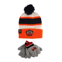 Disney Cars - Kinder Herbst Wintermütze Plus Handschuhe