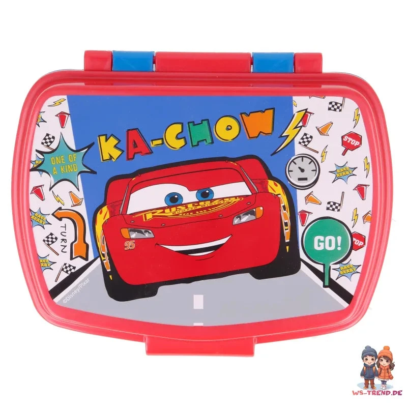 Disney Cars Lightning MCQueen 2 Teiliges Set Brotdose - Trinkflasche 9 Disney Cars Lightning MCQueen 2 Teiliges Set Brotdose - Trinkflasche – Bild 7