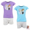Disney Die Eiskönigin Elsa Anna Kinder Kurzarm Schlafanzug Pyjama -Bekleidung Peripherie disney eisknigin elsa anna kinder kurzarm schlafanzug pyjama 983