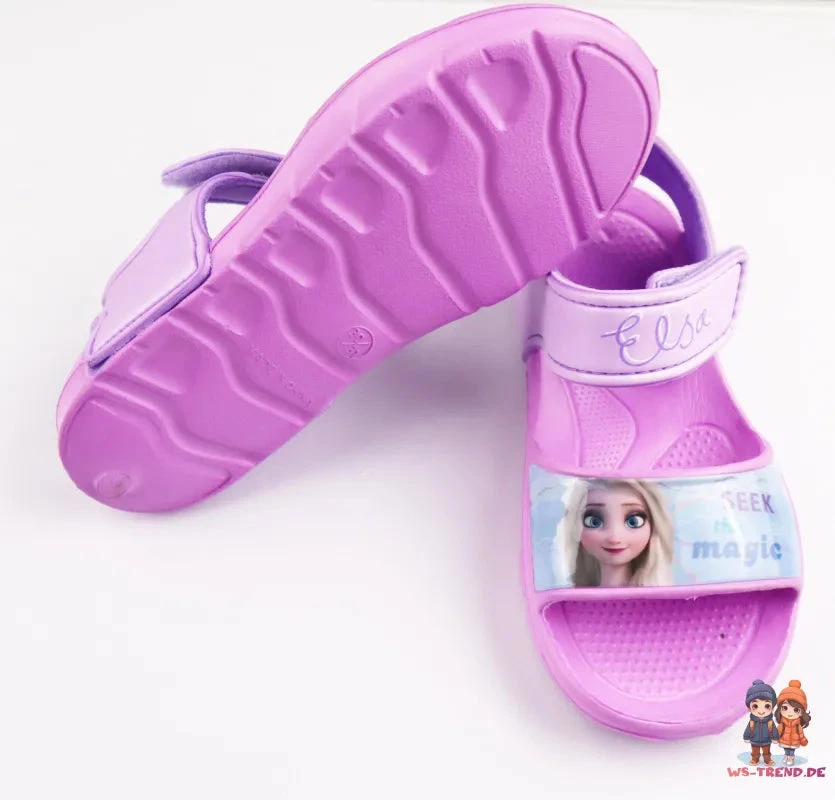 Disney Die Eiskönigin Elsa - Kinder Klett Sandalen 5 Disney Die Eiskönigin Elsa - Kinder Klett Sandalen – Bild 3