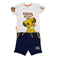 Disney König Der Löwen Simba Baby Jungen Set T-Shirt Plus Shorts