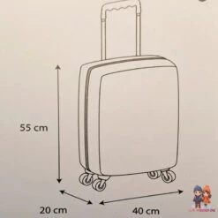 Disney Mickey Maus Reisekoffer Trolley 11 Disney Mickey Maus Reisekoffer Trolley -Bekleidung Peripherie disney mickey maus reisekoffer trolley 431