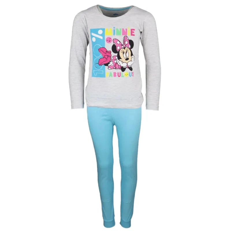 Disney Minnie Maus 100% Fabulous Kinder Schlafanzug Pyjama Lang 3 Disney Minnie Maus 100% Fabulous Kinder Schlafanzug Pyjama Lang