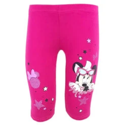 Disney Minnie Maus Capri Leggings - Pink Rosa 98 Bis 128 Cm -Bekleidung Peripherie disney minnie maus capri leggings pink rosa 98 128 143