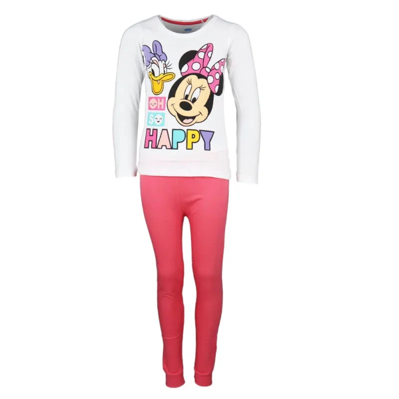 Disney Minnie Maus Daisy Duck Kinder Schlafanzug Pyjama Lang 3 Disney Minnie Maus Daisy Duck Kinder Schlafanzug Pyjama Lang