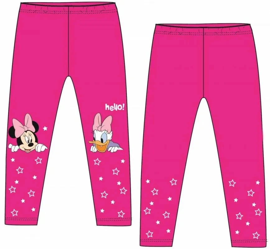 Disney Minnie Maus Leggings - Pink Oder Grau 98 Bis 134 Cm 4 Disney Minnie Maus Leggings - Pink Oder Grau 98 Bis 134 Cm – Bild 2