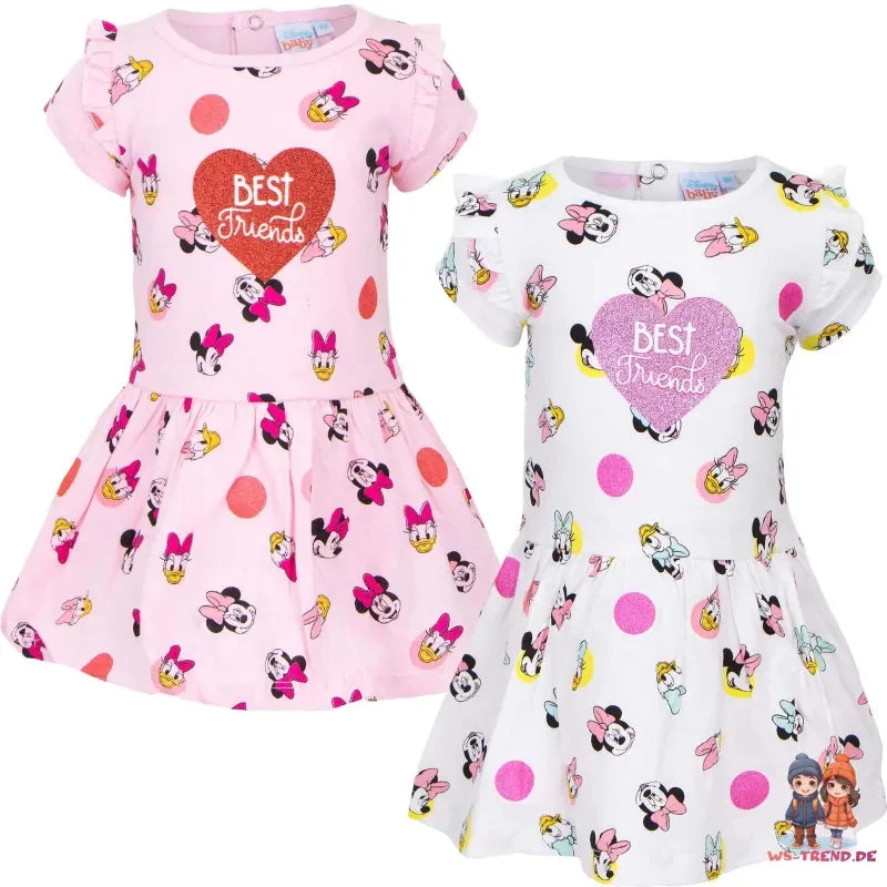 Disney Minnie Maus Mädchen Baby Kleinkind Sommerkleid 3 Disney Minnie Maus Mädchen Baby Kleinkind Sommerkleid