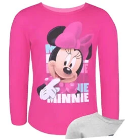 Disney Minnie Maus Sweet T-Shirt Langarm - Größe 110 Bis 152 Cm -Bekleidung Peripherie disney minnie maus sweet shirt langarm 110 152 459