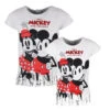 Disney Minnie Und Mickey Maus Kinder Kurzarm Fransen T-Shirt -Bekleidung Peripherie disney minnie mickey maus kinder kurzarm fransen shirt 883