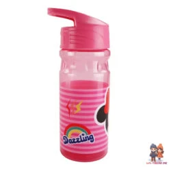 Disney Minnie Maus Trinkflasche Flasche 500 Ml Griff Strohhalm -Bekleidung Peripherie dminnie sport 01c