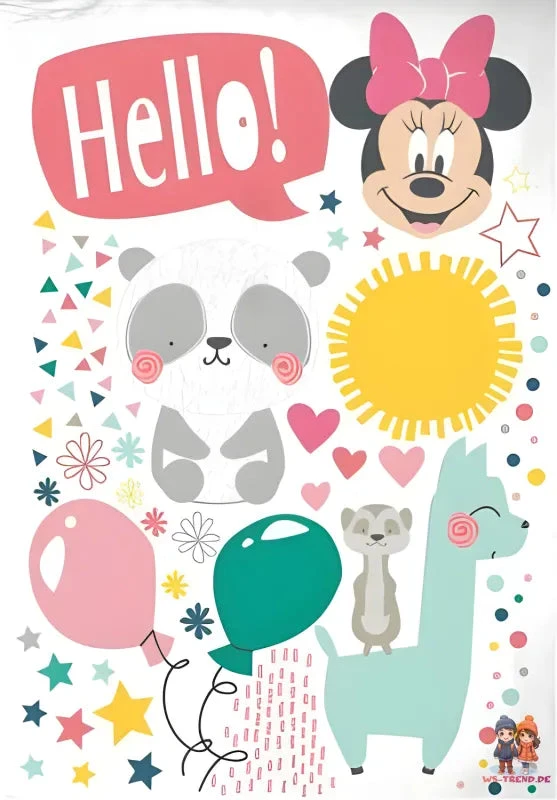 Disney Minnie Maus Baby Bettwäsche Set 100x135 40x60 Cm 4 Disney Minnie Maus Baby Bettwäsche Set 100x135 40x60 Cm – Bild 2