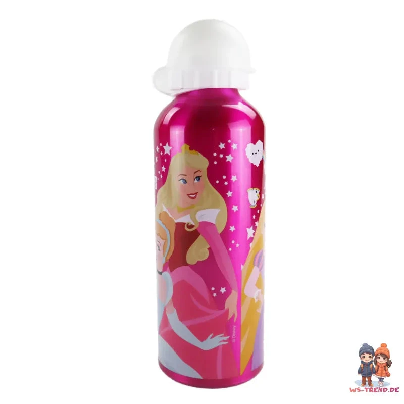Disney Prinzessinnen Alu Wasserflasche Trinkflasche Flasche 500 Ml 6 Disney Prinzessinnen Alu Wasserflasche Trinkflasche Flasche 500 Ml – Bild 4