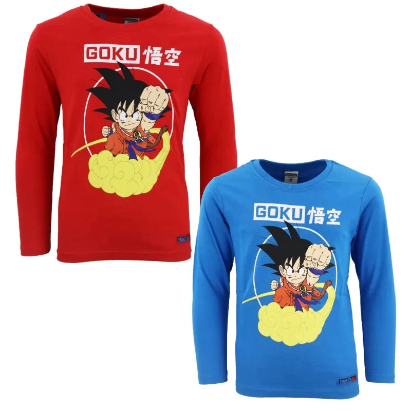 Anime Dragonball Goku Kinder Jungen Langarm Shirt 3 Anime Dragonball Goku Kinder Jungen Langarm Shirt