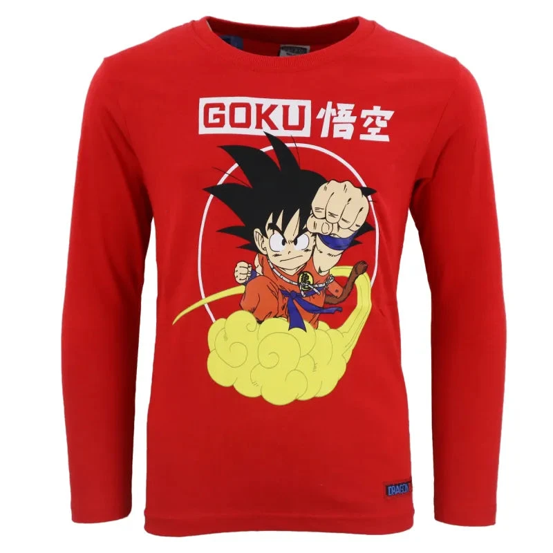 Anime Dragonball Goku Kinder Jungen Langarm Shirt 4 Anime Dragonball Goku Kinder Jungen Langarm Shirt – Bild 2