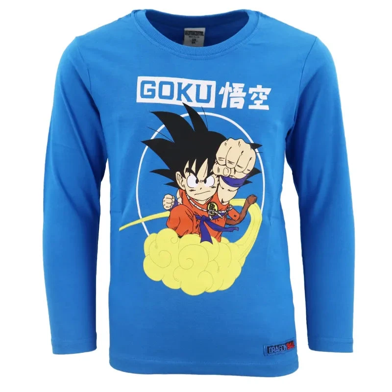 Anime Dragonball Goku Kinder Jungen Langarm Shirt 7 Anime Dragonball Goku Kinder Jungen Langarm Shirt – Bild 5