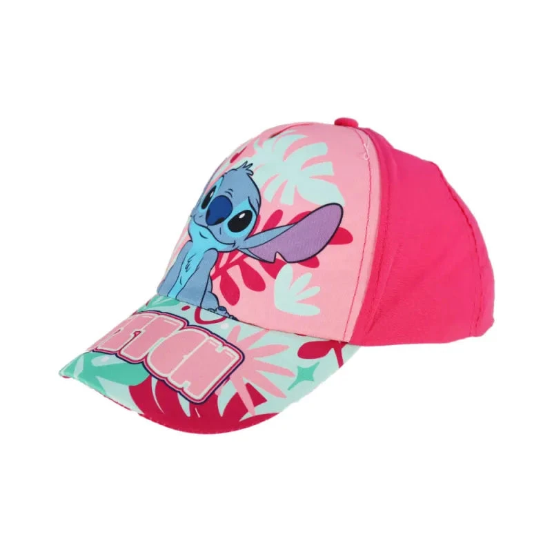 Disney Stitch Kinder Mädchen Basecap Baseball Kappe Mütze 4 Disney Stitch Kinder Mädchen Basecap Baseball Kappe Mütze – Bild 2