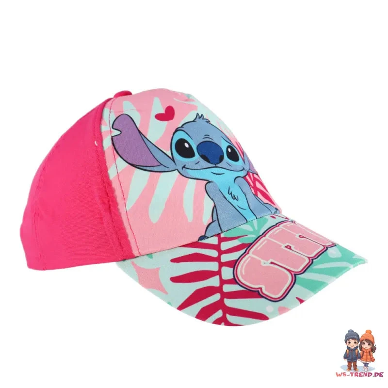 Disney Stitch Kinder Mädchen Basecap Baseball Kappe Mütze 6 Disney Stitch Kinder Mädchen Basecap Baseball Kappe Mütze – Bild 4