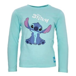 Disney Stitch Kinder Jungen Langarmshirt Shirt -Bekleidung Peripherie ds langarm 01c