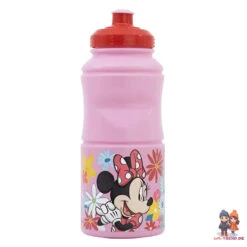 Disney Minnie Maus 2 Teiliges Lunch Set Brotdose Trinkflasche 380 Ml -Bekleidung Peripherie easy hold sport bottle 380 ml minnie mouse spring look 1