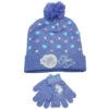 Disney Die Eiskönigin Elsa Kinder Herbst Wintermütze Plus Handschuhe -Bekleidung Peripherie eisk winter set 01
